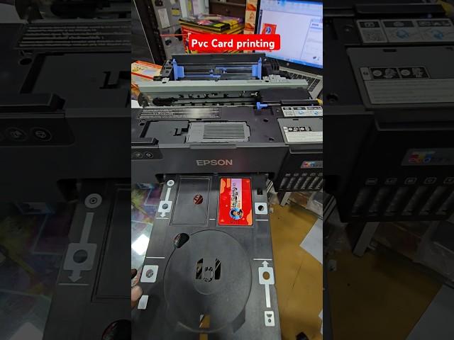 how to pvc Card printing 2in1 One printer  Epson L8050 #pvccardprinting #EpsonL8050