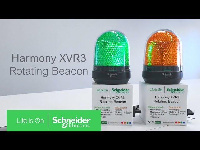 Harmony XVR3 Motorless Rotating and Flashing Beacons | Schneider Electric
