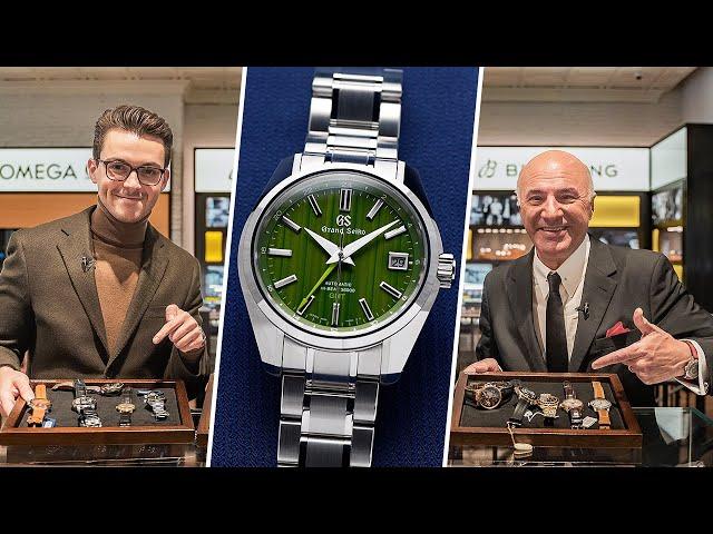 Watch Shopping With Kevin O'Leary - Building A 5 Watch Collection (Unlimited Budget)