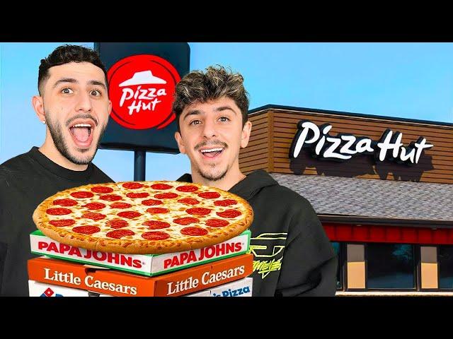 I Tried EVERY Fast Food Pizza In America! (Ft. FaZe Rug)