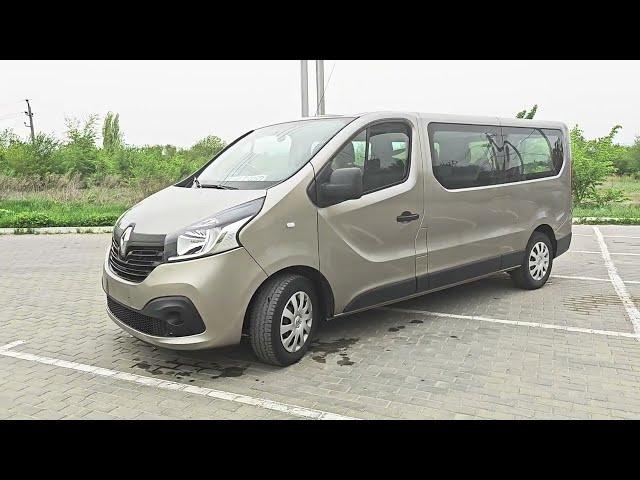 Обзор Renault Trafic. 1,6 л дизель, 89квт с одной турбиной. Чистый 2019г. выпуска.