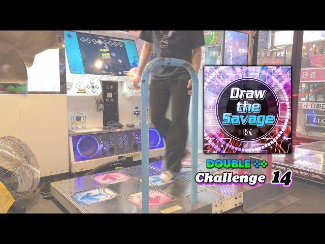 [DDR] Draw the Savage (Double Challenge) with Spins.