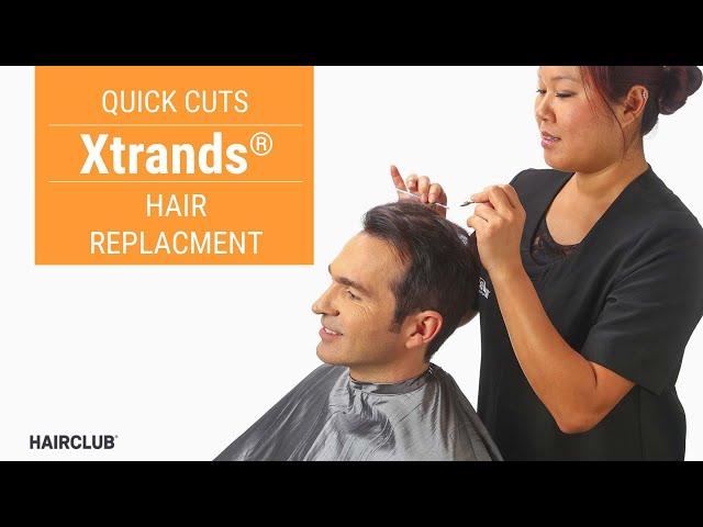 What is Xtrands hair replacement solution for men & women