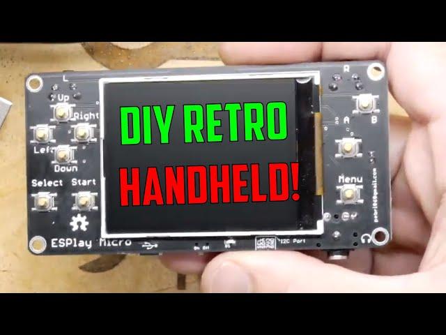 DIY Retro HandheldTime! - Makerfabs ESPlay Micro