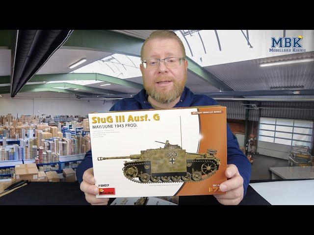 MBK unboxing #1089 - 1:72 StuG III Ausf.G May/June 1943 Prod. (MiniArt 72107)