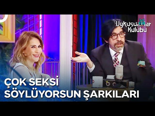 Aynur Aydın Stüdyoyu Coşturuyor | Uykusuzlar Kulübü