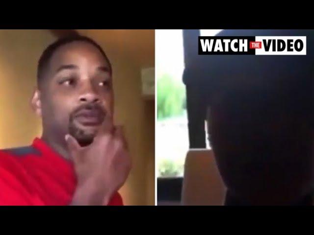 Old video clips shows Will Smith's tense confrontation with Jada