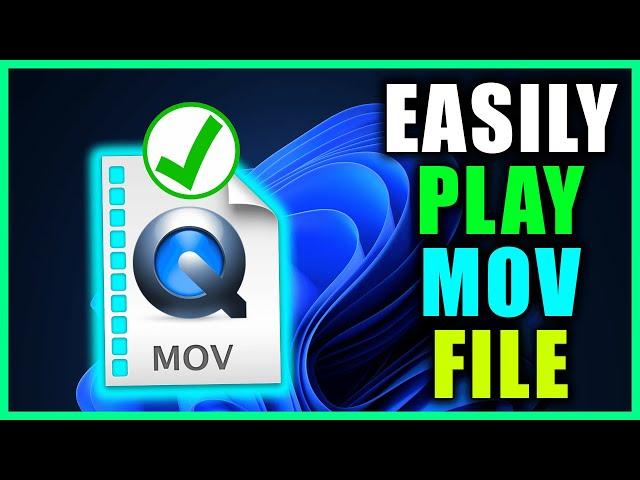 How to open mov files on windows 7, 8, 10 & 11 | Get Free HEVC Codec