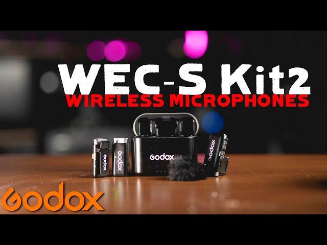 Godox WEC-S Kit2 Review. Sony Multi Interface Hot Shoe Compatible Wireless Mics!