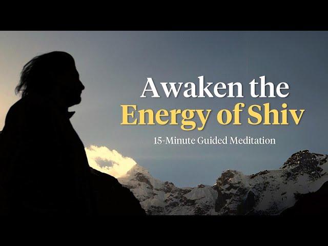 Powerful Shiv Meditation - 15 Minutes Guided Meditation by Bhavesh Yuj!