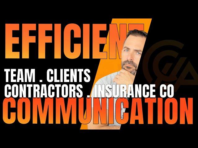 Mastering Efficient Communication: Tools and Techniques for Public Adjusters | Commercial Claim Show