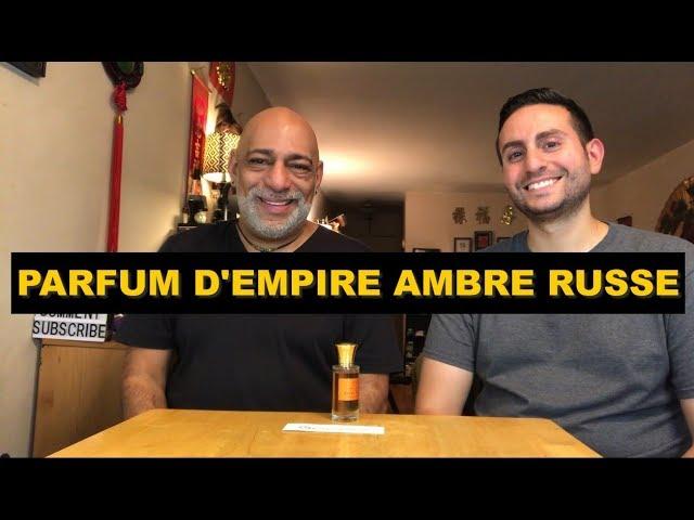 Parfum d'Empire Ambre Russe REVIEW with Redolessence + GIVEAWAY (CLOSED)