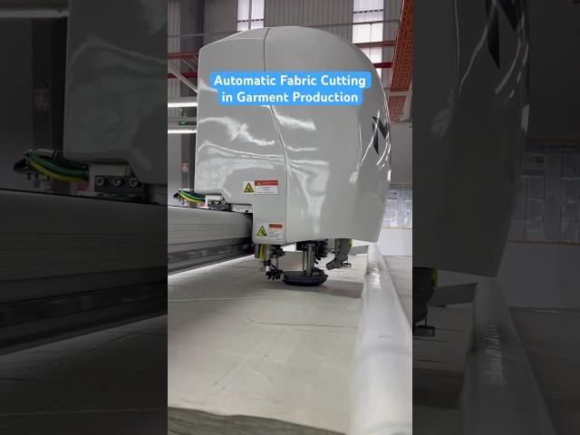 Automatic Fabric Cutting Machine for Bulk Volume | Garment Factory Action