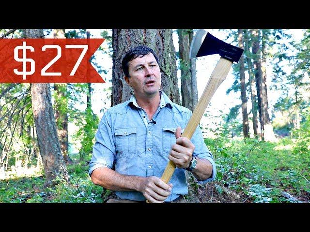 Testing The Cheapest Axe On AMAZON