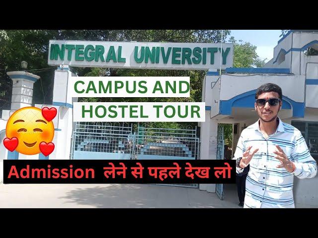 INTEGRAL UNIVERSITY VLOG // CAMPUS and HOSTEL Tour 2023 #vlog
