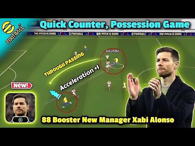 BestNew Manager Xabi Alonso 88 Booster With 2 Playstyle| Worth Purchase| eFootball 2025 Mobile