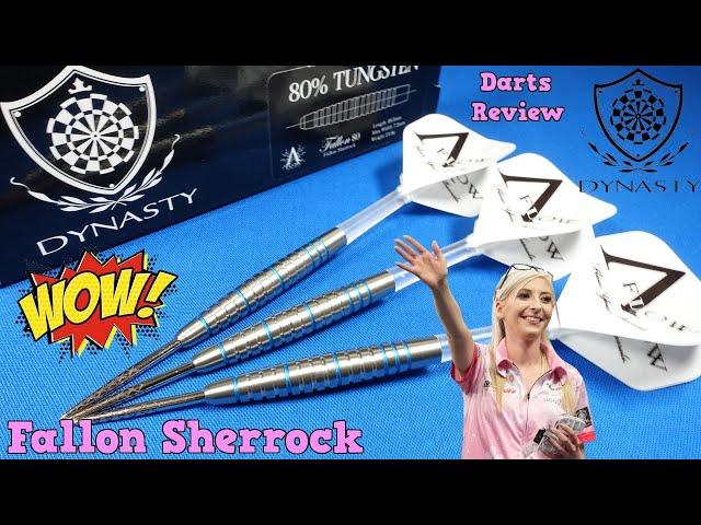 Dynasty A-Flow FALLON SHERROCK Darts Review - Pink Label