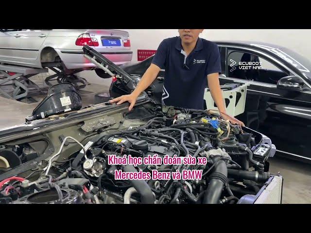 Khoá học chẩn đoán và sửa chữa xe Mercedes-Benz & BMW