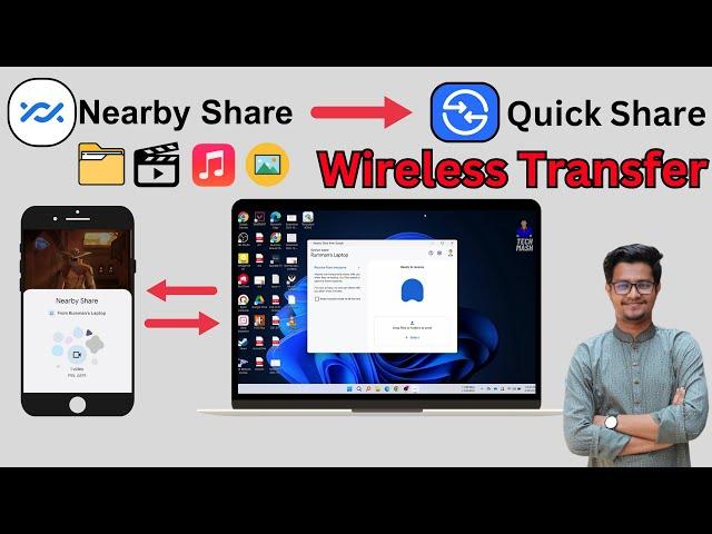 Easily Share Files from Android to PC with Nearby Share or Quick Share