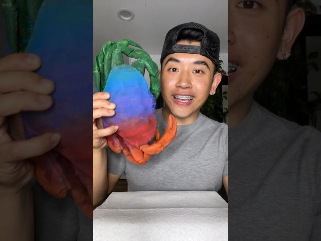 EATING A RAINBOW CRAB #davidngo