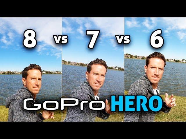 GoPro HERO 8 vs 7 vs 6! (4K)