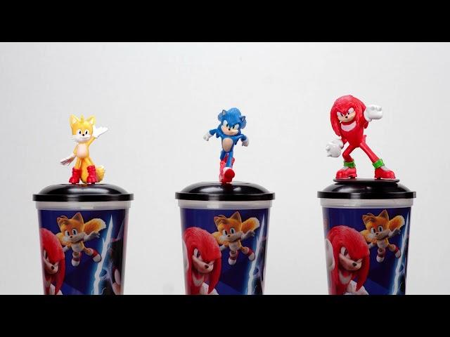 Sonic Cups and Popcorn Bucket | Cineworld Cinemas 