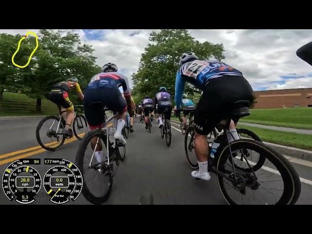 Carl Dolan Cat 4 Race Front Cam  2024 5-11-24  Not just Tail Gunning today.