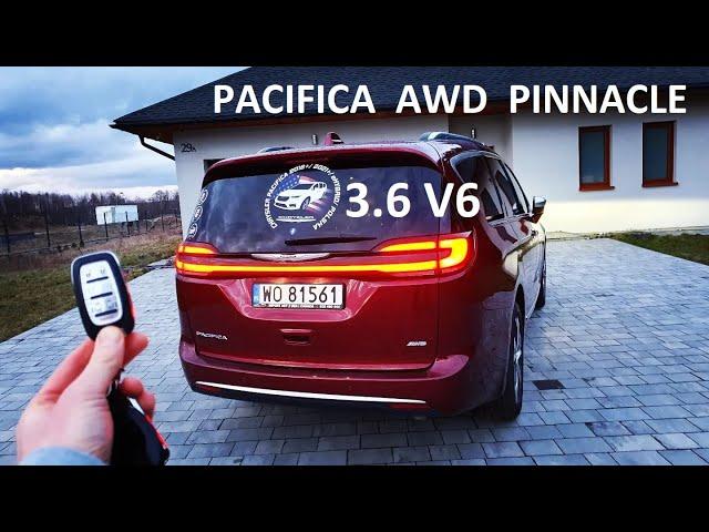 NOWY Chrysler Pacifica Pinnacle 3.6 V6 AWD Test PL muzyk jeździ