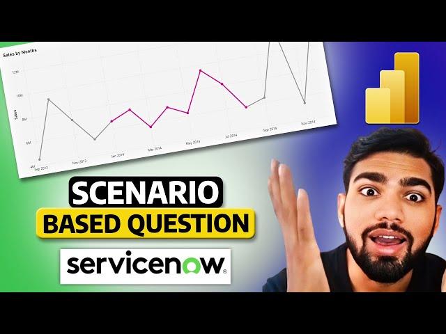 Highlight Line Segment with Different Colors in Power BI | Scenario-Based Interview Question