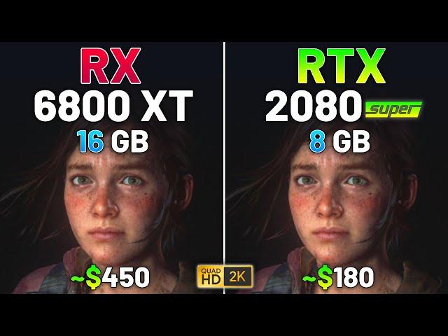 RX 6800 XT vs RTX 2080 SUPER - Test in 12 Games in 2024