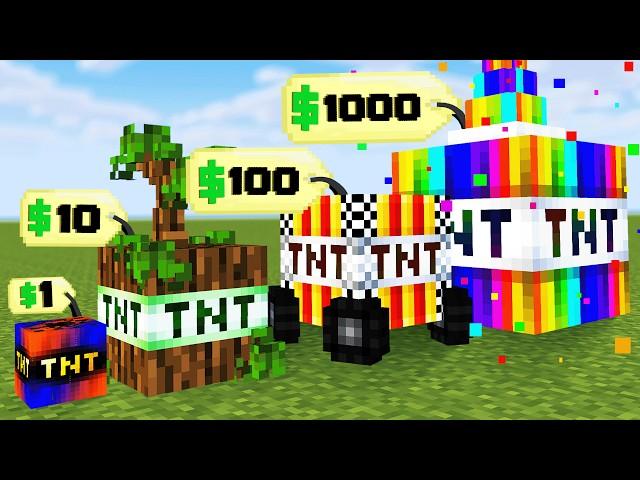 Minecraft but I Explode 1,000,000 Blocks