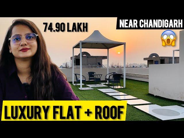 Inside a 74.90 Lakh Luxury Flat near Chandigarh Airport 