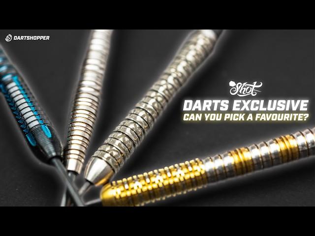 Tattoo Darts, Gold Barrels & Fire Themes - Shot Darts Exclusive Launch