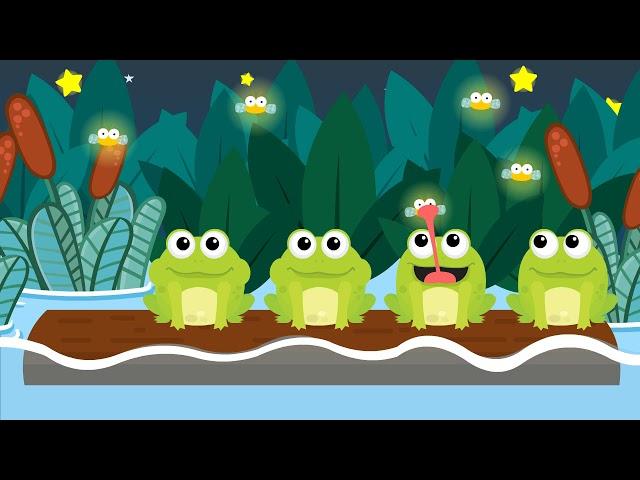 Five Little Speckled Flogs เพลง กบ 5 ตัว | nursury rhymes | kids song | เพลงเด็ก น้องนะโม