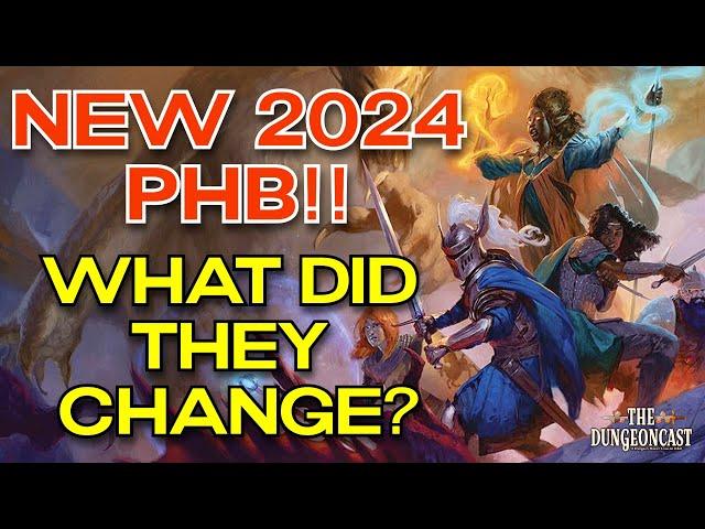 New 2024 PHB Reveals! Fighter, Paladin, and Barbarian | The Dungeoncast Ep. 397