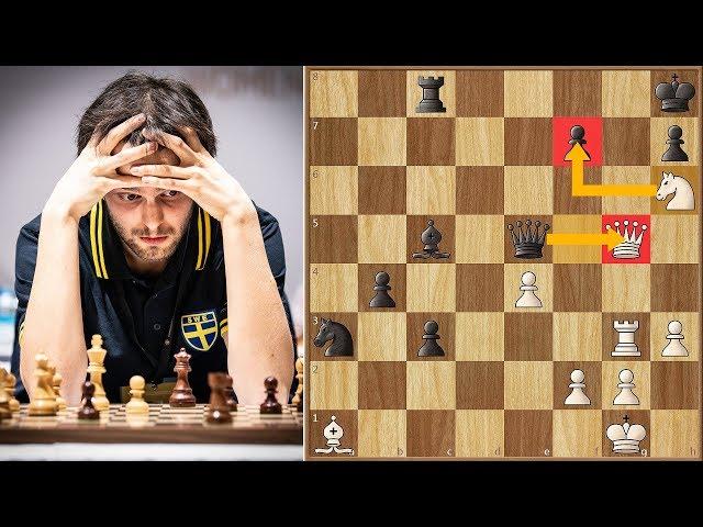 Awesome Game! || Grandelius vs Naiditsch || FIDE World Team Championship (2019)