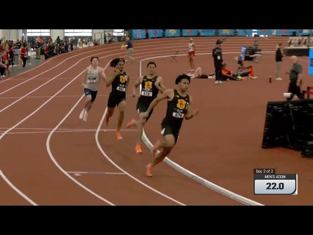 Men's 400m Section 2 - Big Ten Indoor Championships 2025 [Full Race Replay]