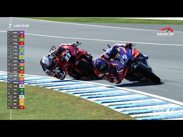 MotoGP Australia 2024 Full Race #AustralianGP MotoGP24