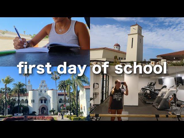 first day of college *reality* l sophomore year @ sdsu