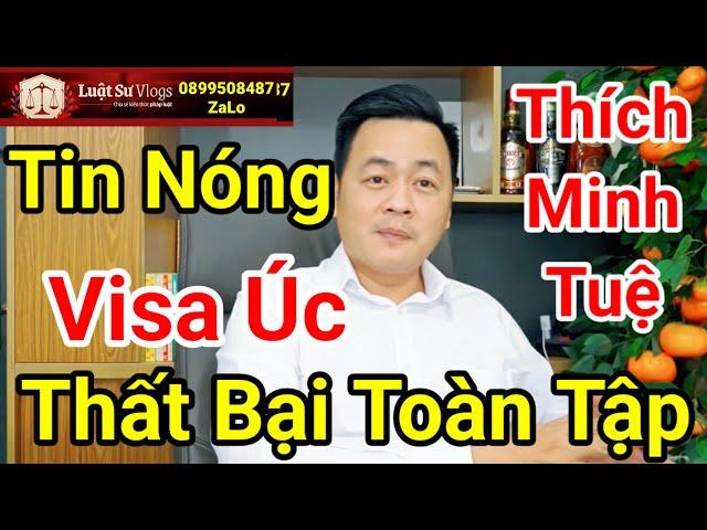  Trực Tiếp Đoàn Ông Thích Minh Tuệ Đến Ấn Độ Rồi Sao Rớt Visa Úc? Luật Sư Vlogs