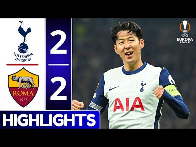 Tottenham vs Roma (2-2) | All Goals & Extended Highlights | UEFA Europa League 2024/25