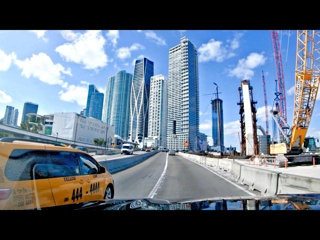 Driving Around Miami Florida | Downtown Miami, South Beach, Miami Beach | Wynwood Art District