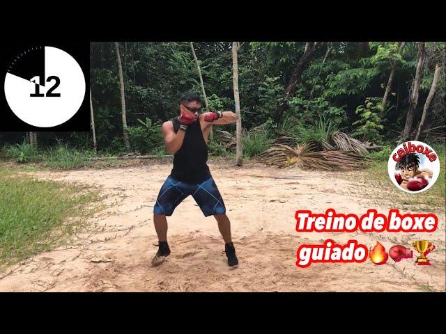 Treino de boxe guiado