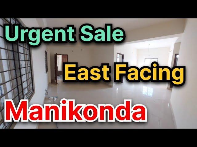 40 Lakhs, East Facing 2Bhk Flat For Sale | 40 Sq.Yds UDS | Manikonda | Near Golden Temple #hyderabad