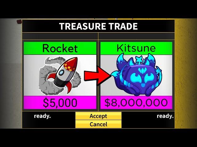 Rocket to Kitsune Fruit in Blox Fruits! Part 1