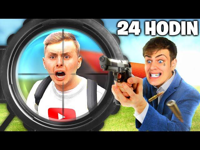 Jsem VRAH YOUTUBERŮ na 24 hodin v GTA 5!