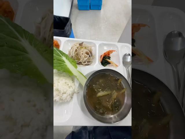 Afternoon menu at the Korean tempeh factory, the rotten tempeh factory
