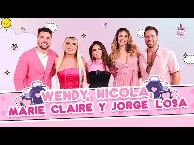 Wendy Guevara, Nicola Porcella, Marie Claire y Jorge Losa en Pinky Promise T. 7 - EP. 23