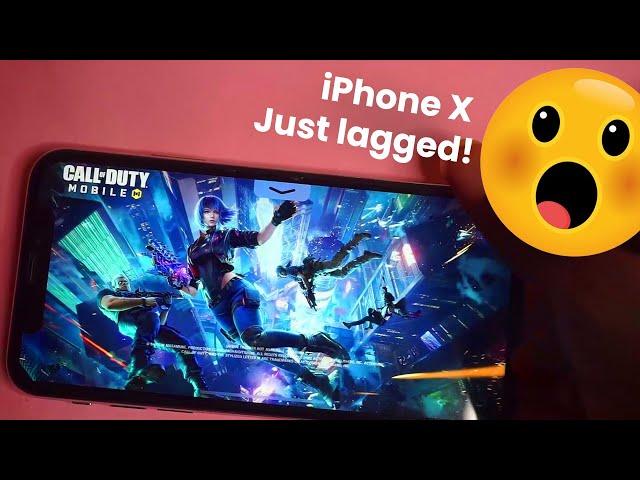 iPhone X Gaming Test in 2023 - Playing COD Mobile, PUBG & Others