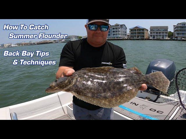 How to Catch Summer Flounder - Inshore Tips & Techniques